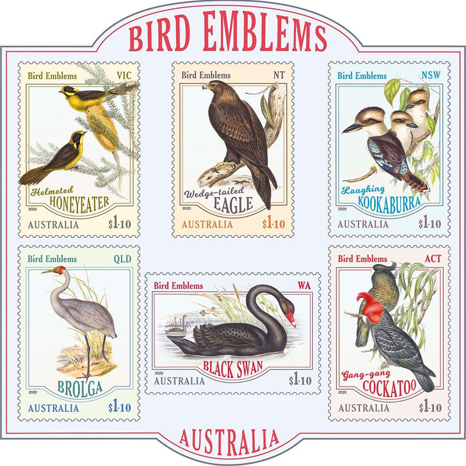 bird emblems of australia